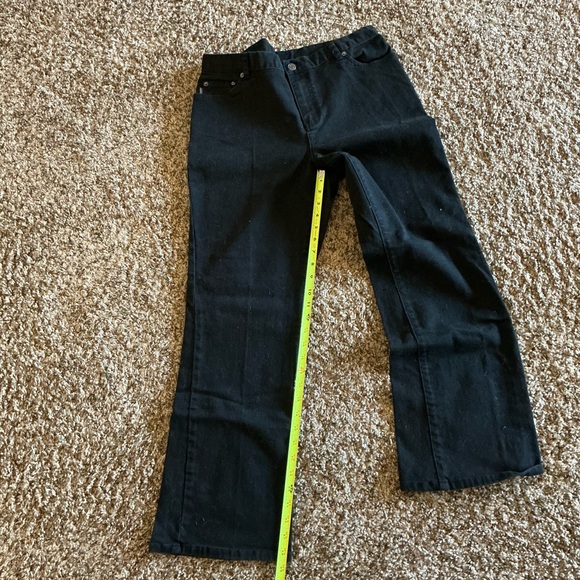 Lauren by Ralph Lauren Jeans Co Black slight Bootcut womens 14 - Picture 5 of 9